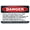 Warning Sign 3, variant on We Accept Ebt Aluminum Metal Tin Sign - 12×8 Inches, Safety Restriction Alert Attention Caution Warning Notice Decor
