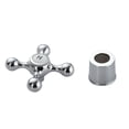 thumbnail image 4 of Ceramic Tap Faucets s Copper Water Mixer Tap Faucets Handle , Plum Double Handle, 4 of 8