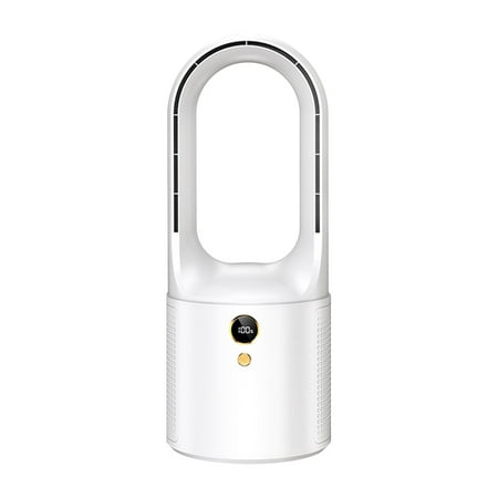 

Tiitsoty Usb Leafless Fan Household Dormitory Office Desktop Humidification Electric Fan Usb Multifunctional Timing Conditioning Fan