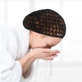 thumbnail image 2 of kurtrusly 4piece Exquisite Craft Polyester Mesh Hair Cap For Universal Sleeping Hair Net Wig Polyester Made Type 4, 2 of 6