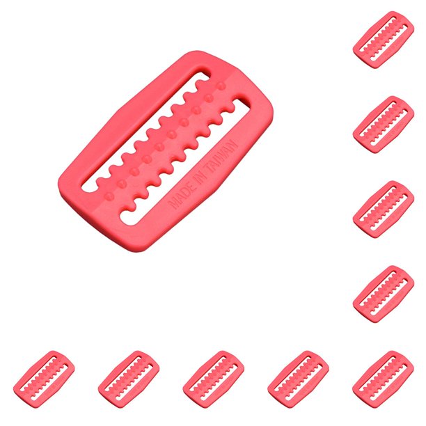 Naiovety Hebilla a estrenar Cierre general Reemplazo Fácil Instalación Antideslizante Clip de cinturón profesional Larga vida útil Rosa Rosa 10Conjunto