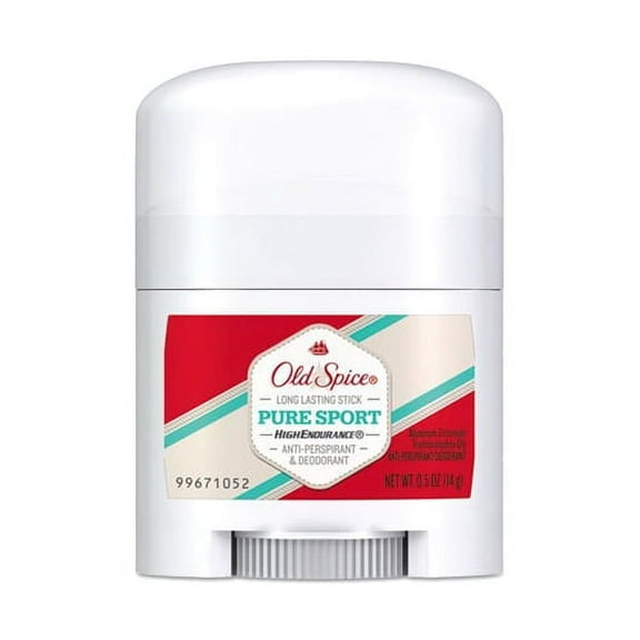 Old Spice High Endurance Anti Perspirant and Deodorant Pure Sport 0.5 Oz 2 Pack