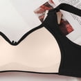 thumbnail image 6 of Bxsruta Wirefree Full Coverage T Shirt Bra with Adjustable Straps for Plus Size Women Everyday Comfort Support, 6 of 7