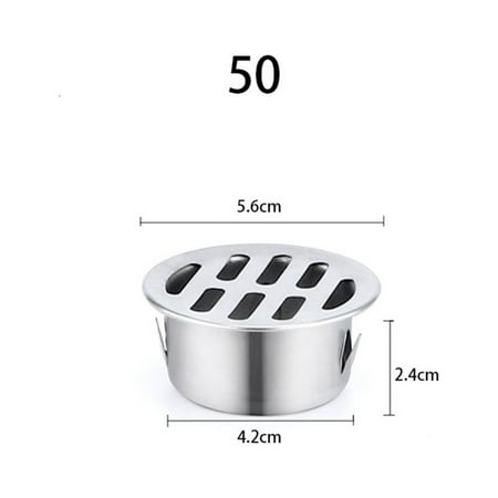 

Stainless Steel Balcony Drainage Roof Round Floor Drain Cover Rain Pipe Cap