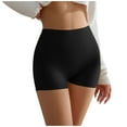thumbnail image 2 of Babysbule 2024 Women's Summer Athletic Yoga Shorts Fashion Cool Tight Slim Fit Underlay Leggings Running Sports Solid Shorts, 2 of 4