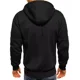 thumbnail image 2 of Sudadera Chamarra Casual Con Capucha Súper Calidad Hombre, 2 of 7