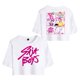 thumbnail image 1 of Unisex Huntrix De-mon Hun&Ters Shirt Short Sleeve Summer Casual Crop Tops Graphic Tee For Pop Singer And Movie Fans S, 1 of 3
