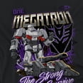 thumbnail image 2 of TRANSFORMERS ONE Megatron Racing Women's Crop Top T-Shirt, Black, Medium, 2 of 5