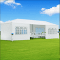 thumbnail image 2 of 10x30' Outdoor Garden Gazebo Wedding Party Tent Canopy Marquee with 8 Removable  Sidewalls, 2 of 24