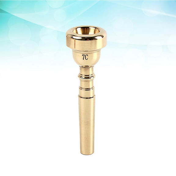 LABSERRON Golden Metal Trumpet Mouthpiece 1Pcs Suitable for Both Beginners and Professionals