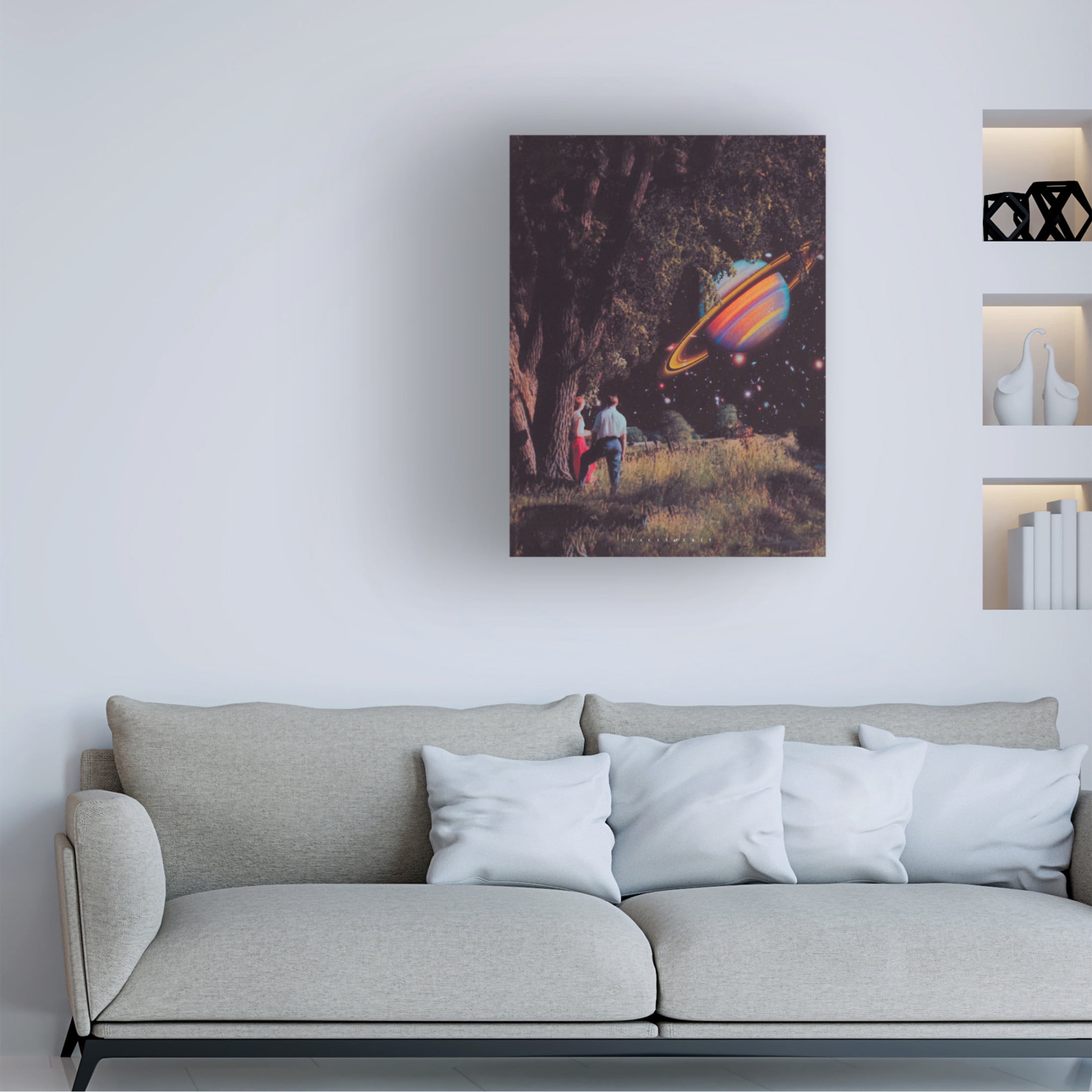 Trademark Fine Art spacerocket art 261 Canvas Wall Art