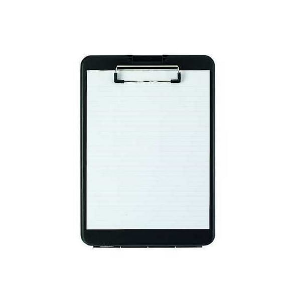 1pack Saunders 558 9" x 12" Polypropylene Clipboard, Black