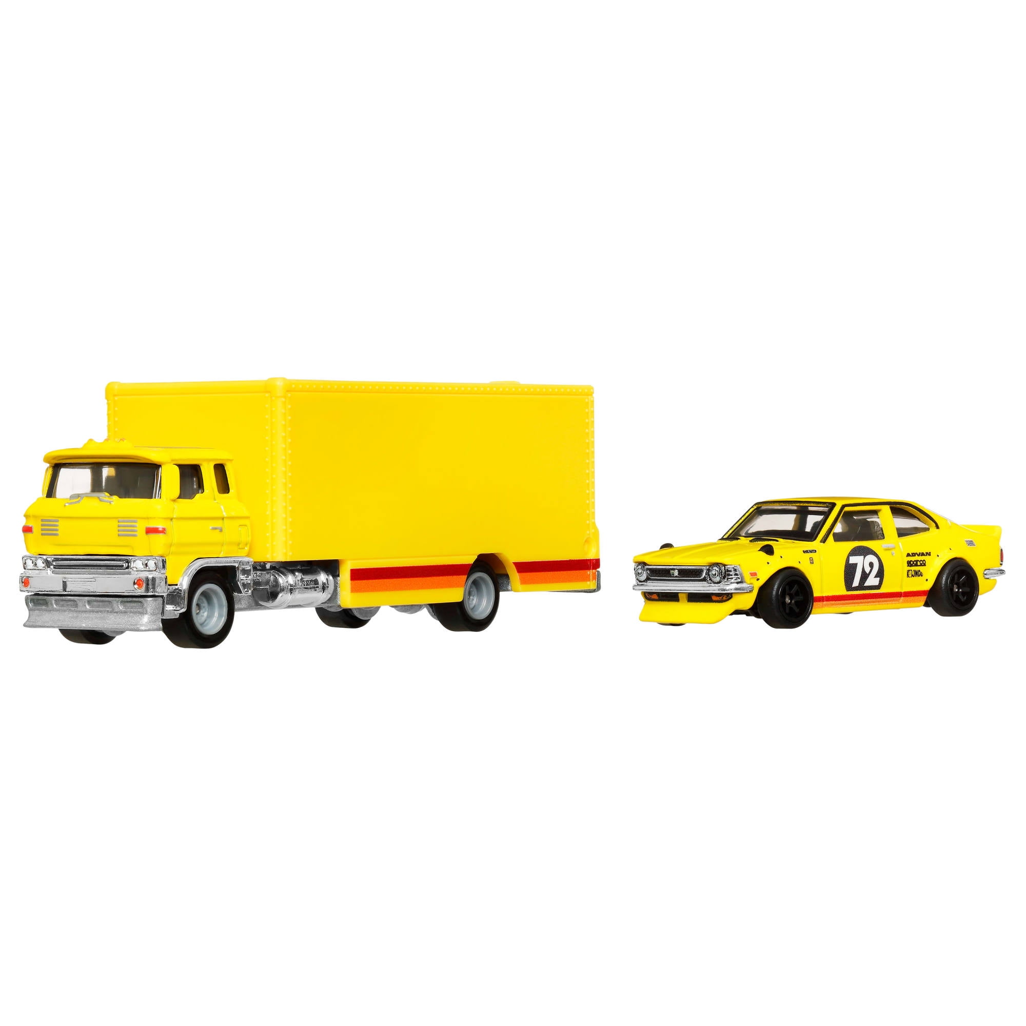 ミニカー Hotwheels FAST&FURIOUS TEAM TRANSPORT Hot Wheels Team Transport Truck & Race Car, Gift for Racing