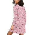 thumbnail image 2 of joogoo Christmas Ball Nutcracker Women's Long Sleeve Nightgown Sleepwear L, 2 of 8