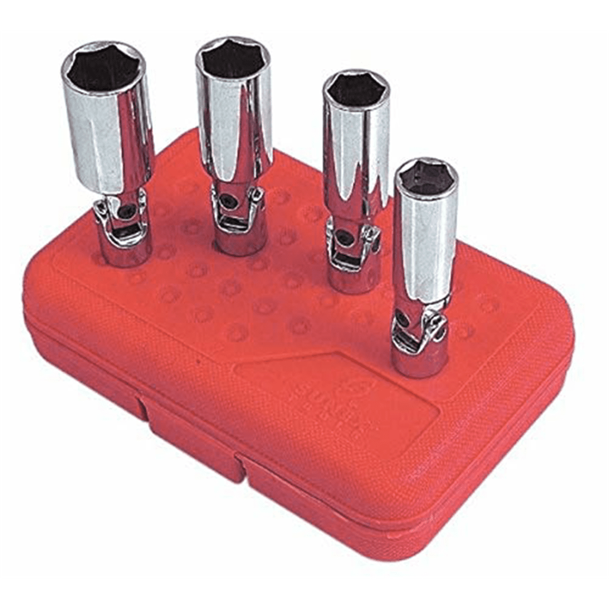 Sunex 8844 3/8" Drive 4 Piece SAE Universal Spark Plug Socket Set