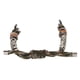 thumbnail image 5 of Pulsera de repuesto para reloj inteligente, elegante banda elástica de nailon tejida a mano para Xiaomi Mi Band 8, camuflaje forestal, 5 of 5