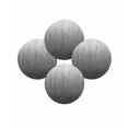 thumbnail image 7 of 13 Inch Round Placemats Set of 4, Grey Ombre Non Slip Heat Insulation PP Table Mats, Contemporary Gradient Abstract Art Washable Place Mats for Kitchen Dining Party Table Decor, 7 of 7