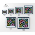 thumbnail image 2 of Fleurs Néon - Kit de Peinture Diamant Premium, 2 of 5