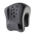 thumbnail image 1 of Almohada cervical para silla de oficina con reposacabezas, almohada de escritorio para siestas, cojín de soporte cervical para sofá, avión, viajes, Gris oscuro Gris claro, 1 of 8