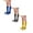 Dark Blue 1Pair & Yellow 1Pair & Dark Gray 1Pair, variant on XEGLSBU Boys Girls Socks Unisex Solid Color Knee High Socks Casual School Stockings for Kids 6 Pairs Size 1-12 Years