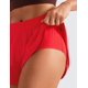 thumbnail image 5 of Shorts CRZ YOGA Cintura Media con Corte Lateral 10 cm Secado Rápido Rojo XS, 5 of 5