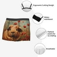 thumbnail image 4 of KLL Rose Cute Guinea Pig Men's Cotton Boxer Briefs Underwear-Large, 4 of 8