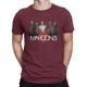 thumbnail image 5 of Camiseta única de la banda Maroon 5, camiseta casual para adultos, 5 of 7
