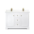 thumbnail image 7 of Wyndham Collection Wcv232348d-Qtz-Unsmxx Avery 48" Free Standing Double Basin Vanity Set -, 7 of 7
