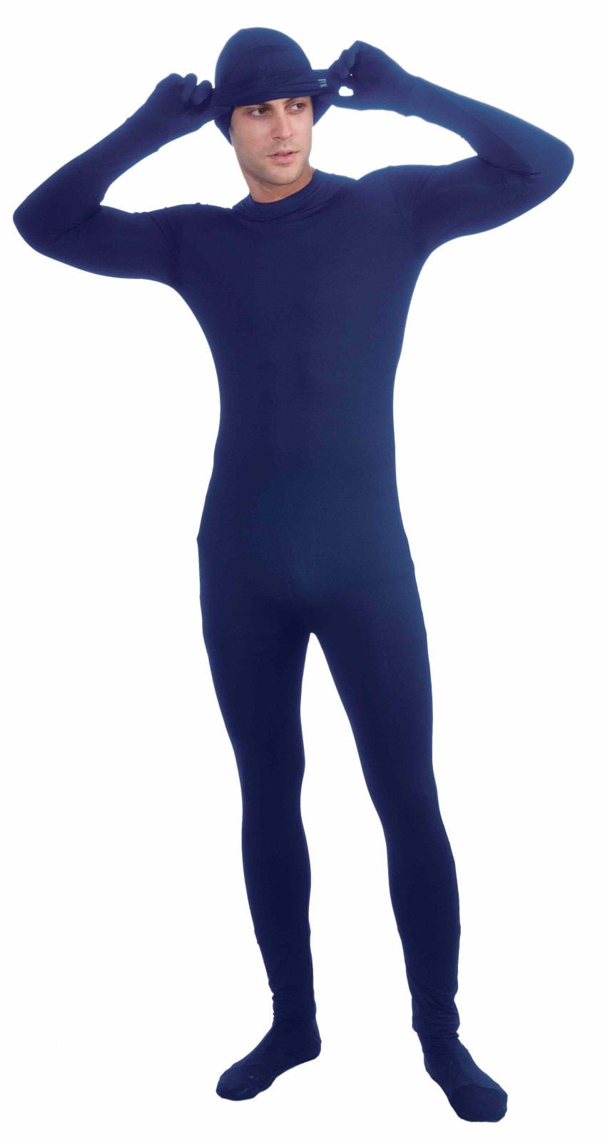 Adult Skinsuit Blue Halloween Costume