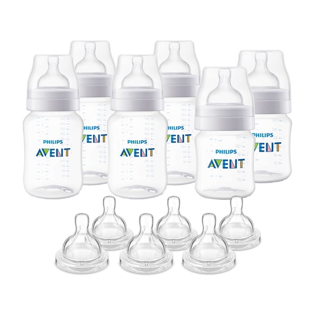 Biberones Anticolicos y Tetinas Philips Avent 12pz