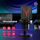 thumbnail image 5 of Micrófono para Juegos Micrófono Condensador Profesional RGB Micrófono con Cable USB para PC Computadora Portátil Podcast Gamer Karaoke, 5 of 5