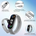thumbnail image 5 of KOMI Bands for Amazfit Band 5 Replacement Strap Women Men, Soft Silicone Sport Strap Wristband Compatible with Amazfit Band 5 Accessories Gray, 5 of 6