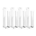 thumbnail image 1 of Hyasfey 2/4/6/8Pcs Baseball Cap Holder Wall Mounted Hat Organizer Hooks L-Shaped Design Multipurpose Easy Installation Acrylic Hat Racks, 1 of 8