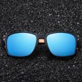 thumbnail image 4 of Bamboo Sunglasses for Men and Women, TAC Lens, Sports Style, Universal Fit, Customizable, 1 Pair, 4 of 5