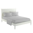 thumbnail image 2 of Topcobe Solid Color Bed Sheet Set for Adults Teens, Full Size Light Gray, 2 of 6