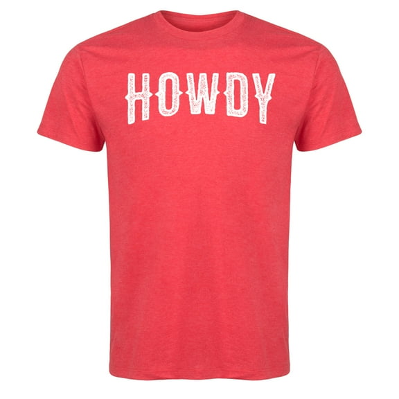 Country Casuals - Howdy - Men's Short Sleeve Graphic T-Shirt
