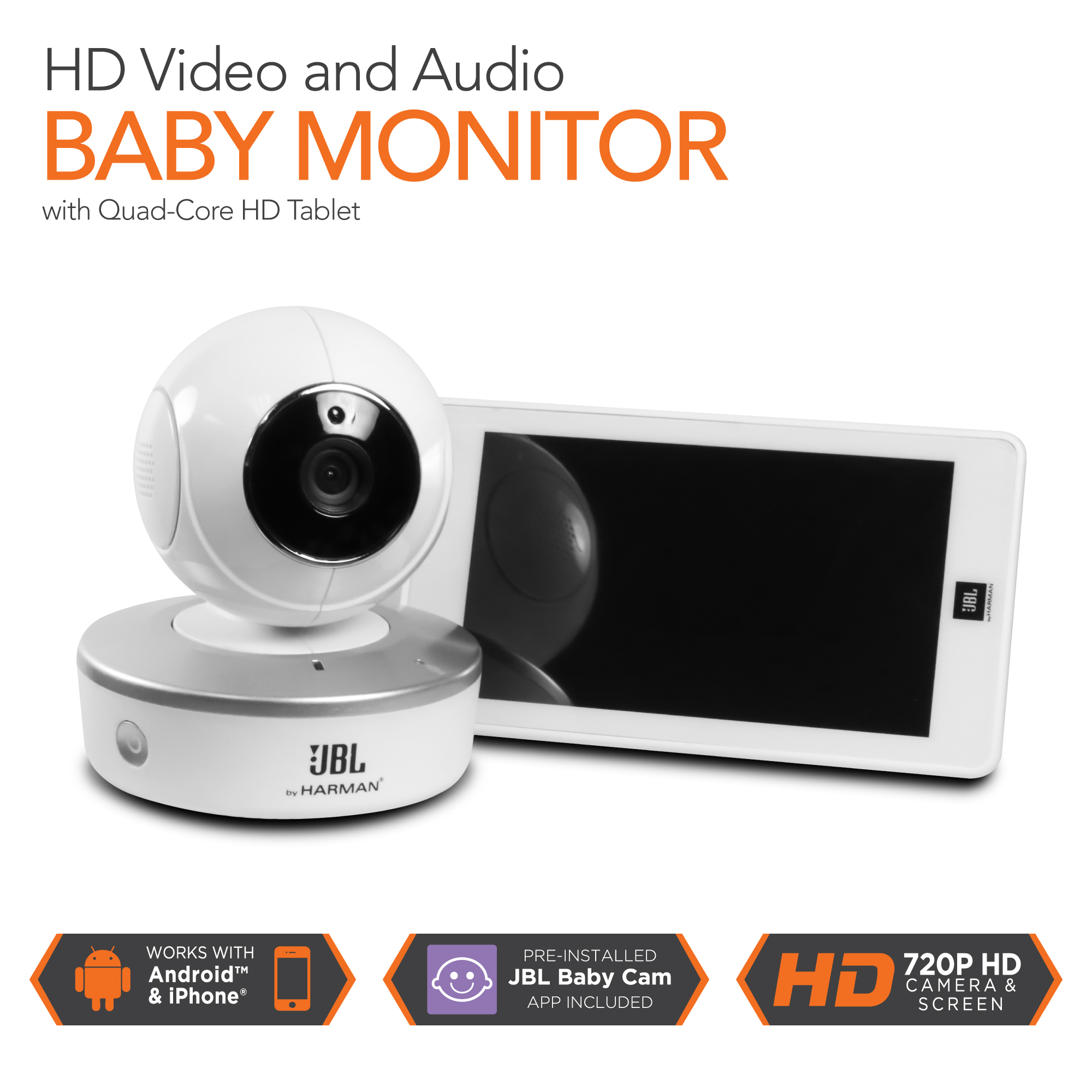 Ematic JBL EBM104JB Quad-Core HD with Baby Monitor - image 4 of 10
