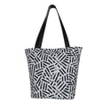 thumbnail image 1 of Balery Weave Geometric Bolsa de Hombro con Diseño, Bolsa Grande y Duradera, Bolsa Versátil para Compras, 1 of 6