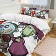 thumbnail image 2 of The Nightmare Before Christmas Long Thread Comfort Soft Zipper Closure Functional Fit Bedding Duvet Cover Sets for Restful Sleep, 2 of 5