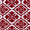 Red, variant on Simply Daisy 18" x 14" Ceylon Geometric Print Placemat (Set of 4)
