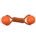 thumbnail image 2 of CSCHome 10" Pet Ball with Rope Toys for Dogs Puppy Ball On a Rope Reward and Exercise Toy as Replacement to Chase and Tug, 2 of 7