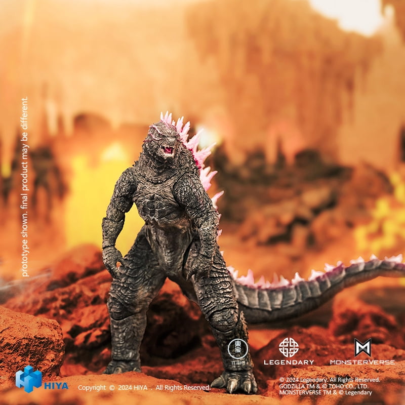 HIYA - Godzilla x Kong: The New Empire - Exquisite Basic - Godzilla (Evolved Ver.) 7" Action Figure