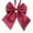 Wine Red, variant on Mifelio Bow Ties for Women Fashion Unique Womens Girls Novelty Big Bow Tie Wedding Gift Womens Ties Black One Size
