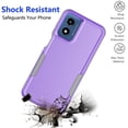 thumbnail image 5 of For Moto G Play 4G 2024 Case ,Sturdy Phone Case for Moto G Play 4G 6.5 inch ,Tiflook Shockproof Protection Heavy Duty Armor Hard Plastic & Rubber Rugged Bumper 2-in-1 Case Cover ( Purple ), 5 of 6