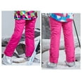 thumbnail image 5 of Seyurigaoka Children's Walking Ski Pants Boys Girls Outdoor Waterproof Windproof Warm Ski Jogger Suspender Pants, 5 of 6