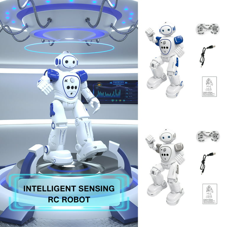 Black Friday 2023 Rc Robot Jouet, Robot Télécommandé Gesture Sensing  Dancing Programmable Smart Robot Pour Enfants Âge 3 4 5 6 7 8 12 Ans Filles  Noël