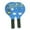 Blue, variant on jinwen Badminton Rackets Fitness for Child Playset Lawn Wooden Beach Tennis Rackets Red