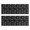 Black Gothic Skull-2, variant on Kitchen Rugs Sets Of 2,Black Gothic Skull Spider Pattern Anti Fatigue Kitchen Mat Rugs Non Slip Washable,Decorative Kitchen Floor Mats for Kitchen,Sink,Laundry,17"X47"