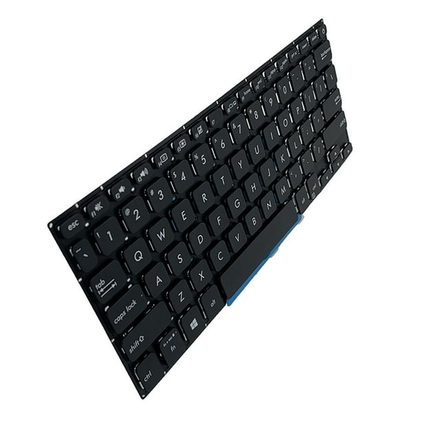 Moyic Teclado de ordenador portátil, escritura fluida, piezas de reparación negras para el hogar, accesorios, reemplazo de teclados a Juegos de teclado y mouse para computadora