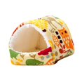 thumbnail image 3 of Nido de hámster semicerrado Strade Fareast Limited Cama pequeña amarilla, 3 of 8